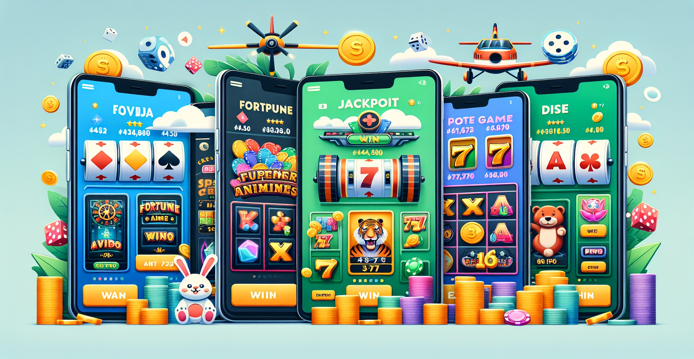 Fortune Rabbit Slots - Exciting game at BET9JA offering big wins.